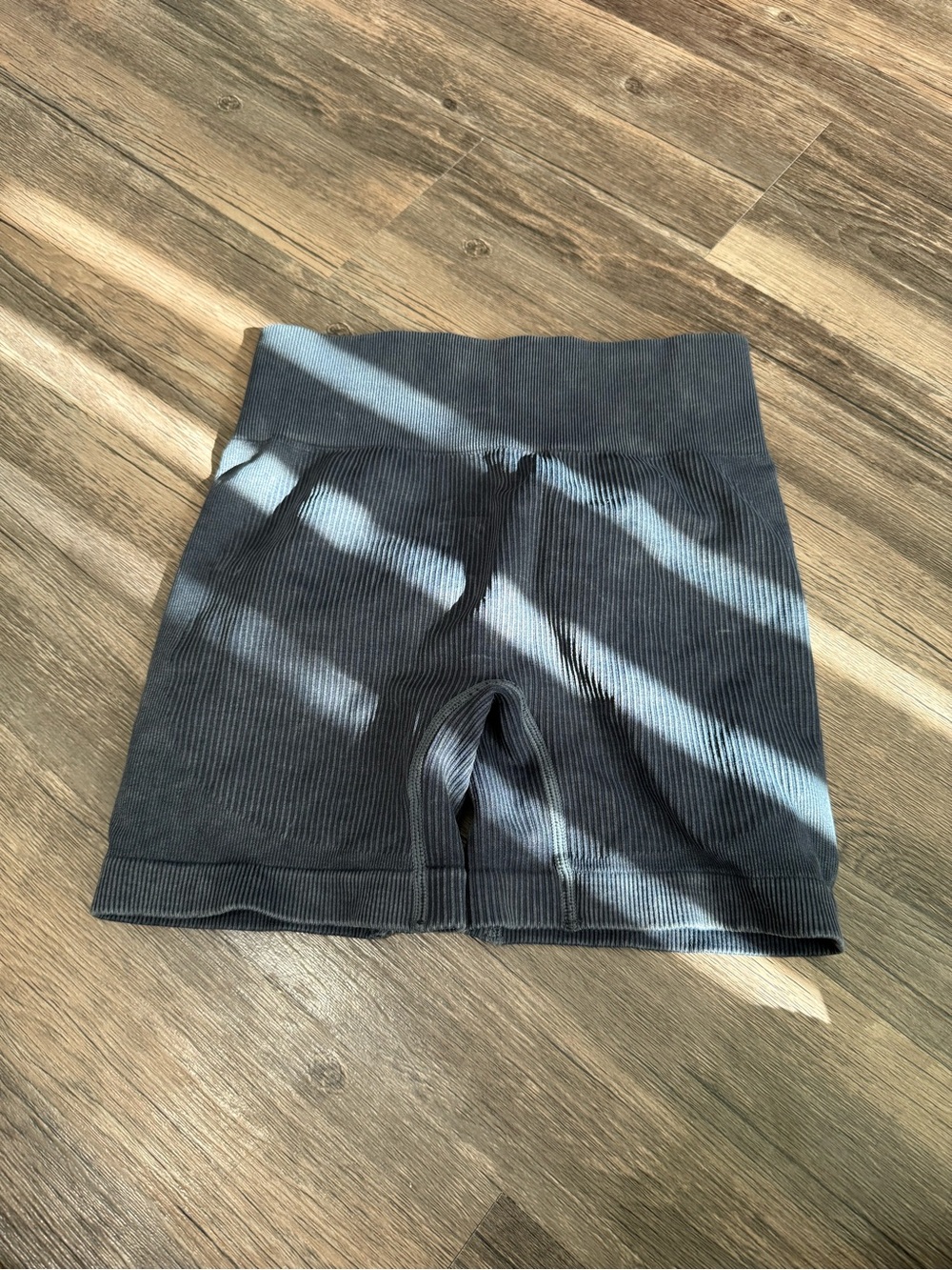 🖤✨ High-Waist Ribbed Biker Shorts ✨🖤